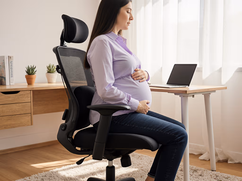 Reduce Pregnancy Back Pain: Ergonomic Chair Adjustments That Work
